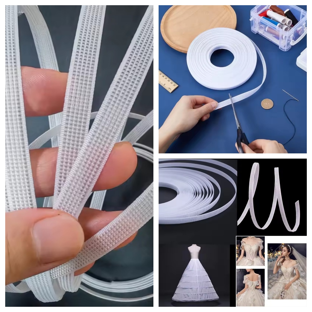 Sewing - Flexible Polyester Fish Boning Strips For