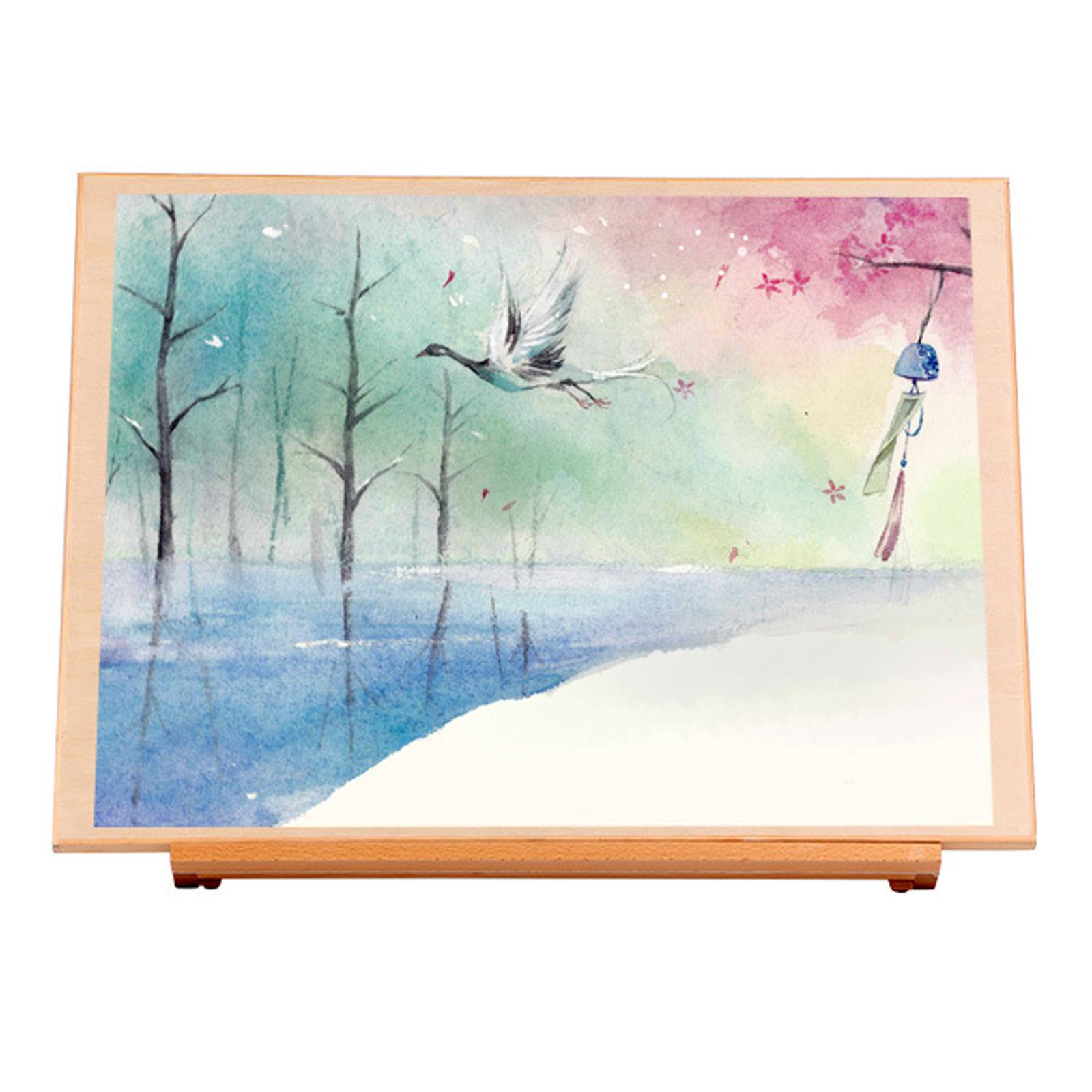 Painting Supplies - Board Adjustable Desktop Portable Table Easel