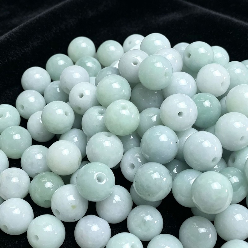 10PC Natural Jade Emerald 13mm - Beading recension och pris