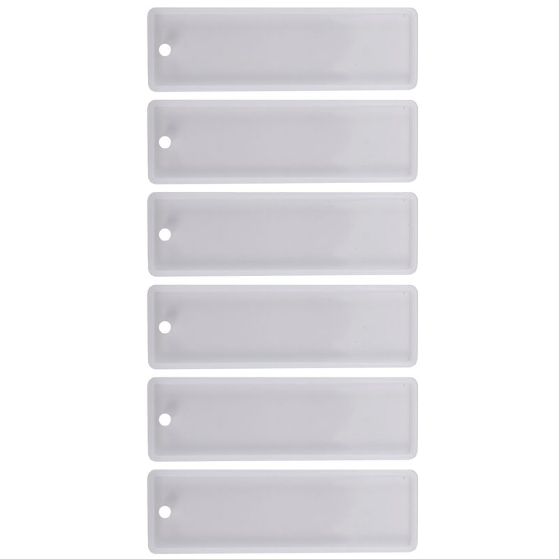 ABJN-6 Pcs/Set Rectangle Silic - Silicone Epoxy Resin Molds Set recension och pris