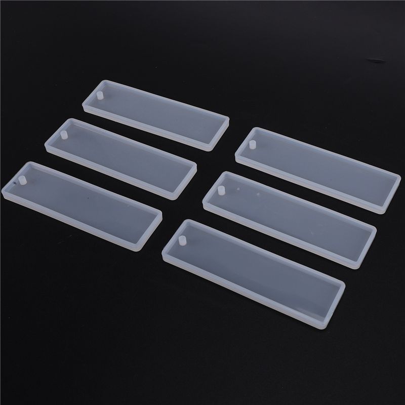 ABJN-6 Pcs/Set Rectangle Silic - Silicone Epoxy Resin Molds Set recension och pris