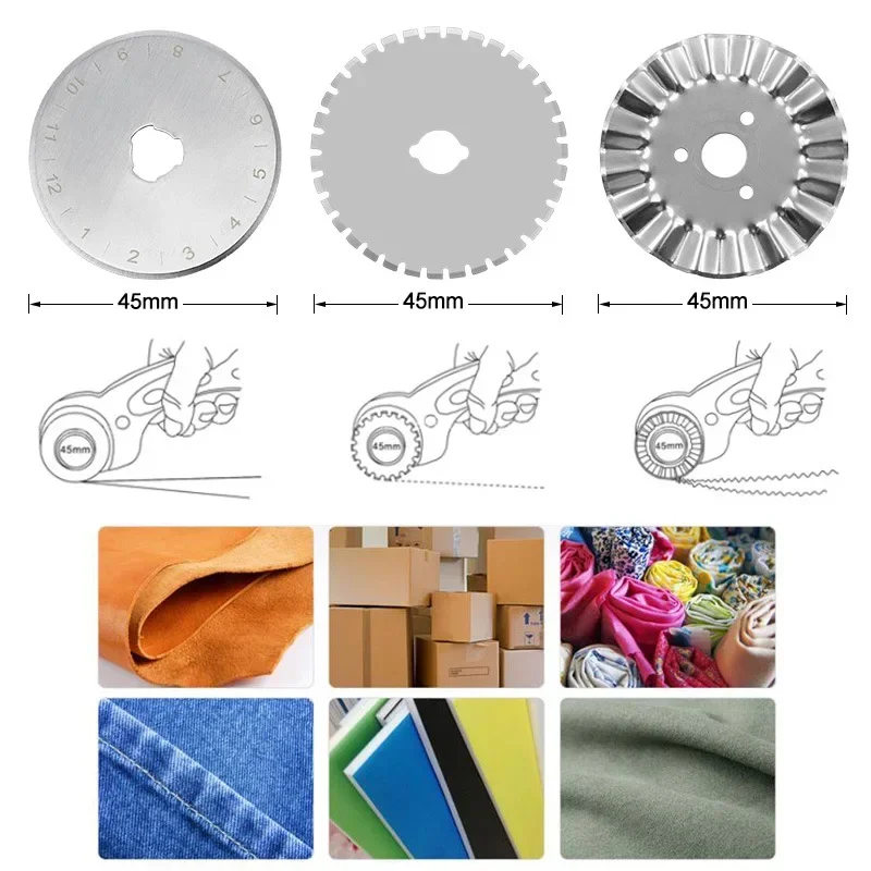 Scissors Tool Dress Clothes Ma - Rotary Cutter For Fabric 45Mm recension och pris