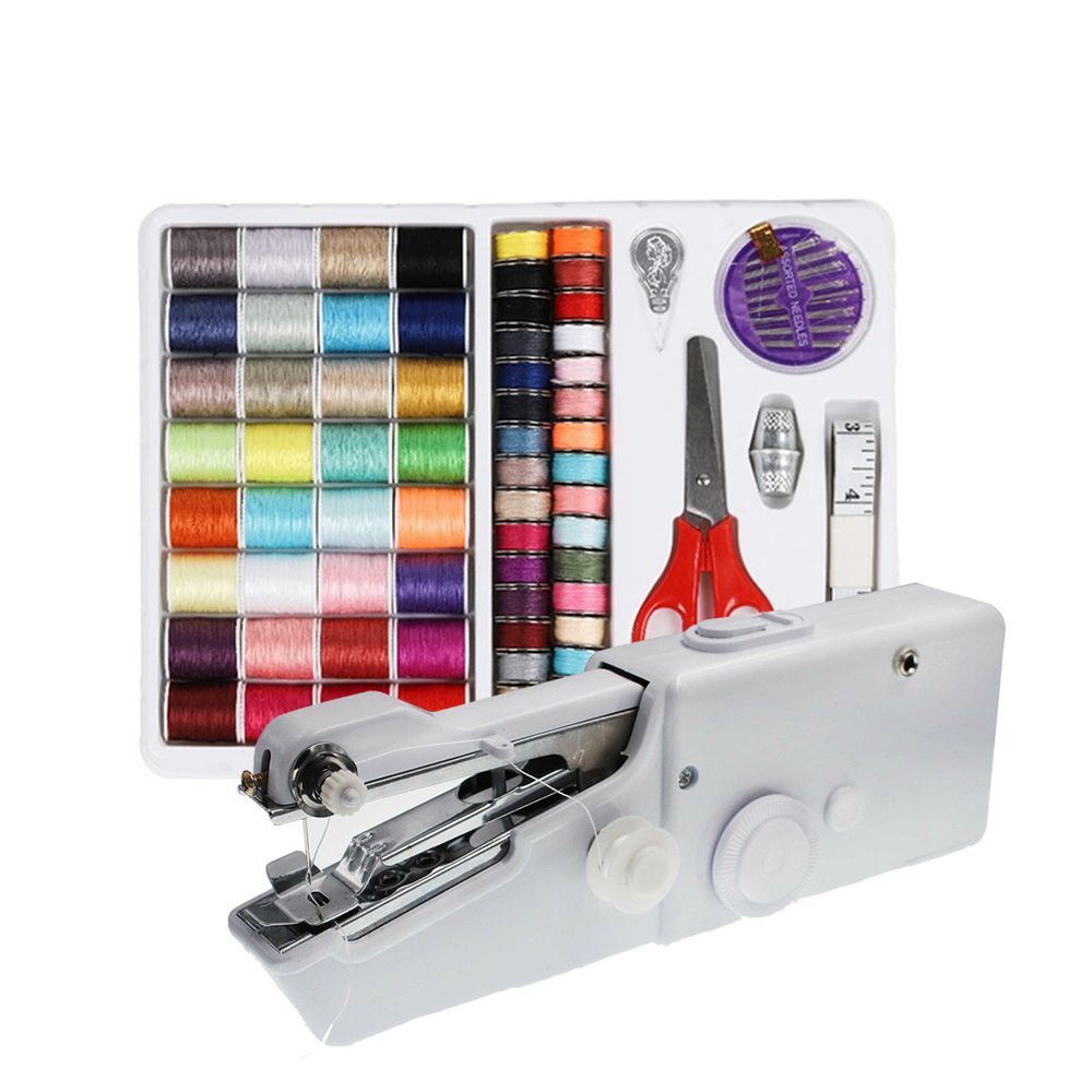 Travel Smart Sundries Sewing K - Mini Electric Sewing Machine Handheld recension och pris
