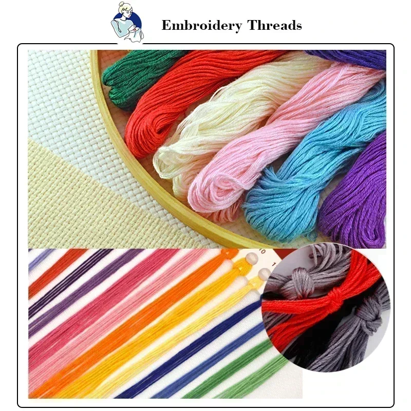 Joy Sunday Candy Cottage Print - Cotton Embroidery Thread Skeins recension och pris