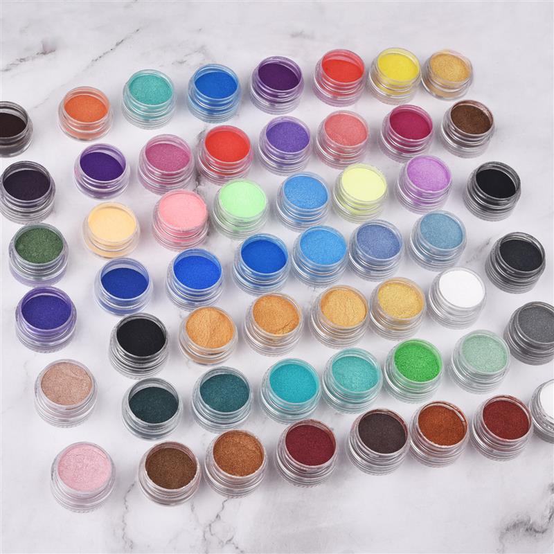 6Colors/Set Pearl Powder Pigme - Silicone Epoxy Resin Molds Set recension och pris
