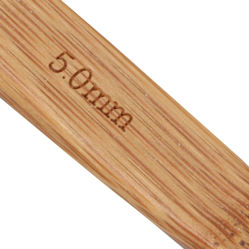 8pcs 2.5-6mm Sizes Crochet Hoo - Wooden Crochet Hooks Ergonomic Handle recension och pris