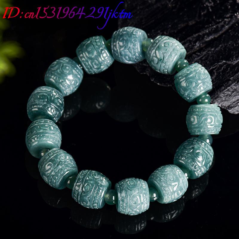 Natural Burmese Jadeite Carved - Beading recension och pris