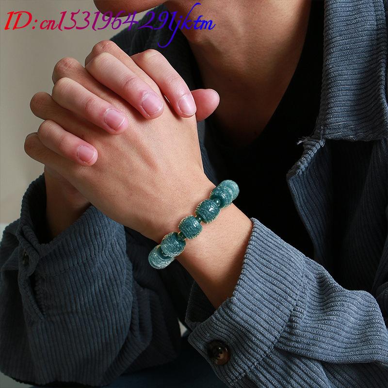 Natural Burmese Jadeite Carved - Beading recension och pris